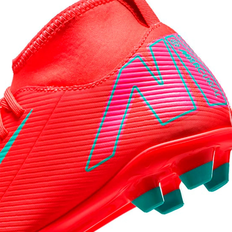 ZAPATILLAS NIÑO NIKE FÚTBOL ROJO JR MERCURIAL SUPERFLY 10 FG - 8