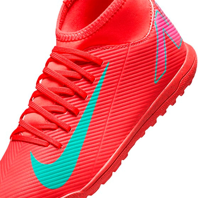 ZAPATILLAS NIÑO NIKE FÚTBOL ROJO JR MERCURIAL SUPERFLY 10 CLUB - 7