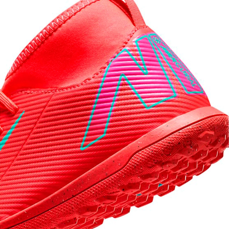 ZAPATILLAS NIÑO NIKE FÚTBOL ROJO JR MERCURIAL SUPERFLY 10 CLUB - 8
