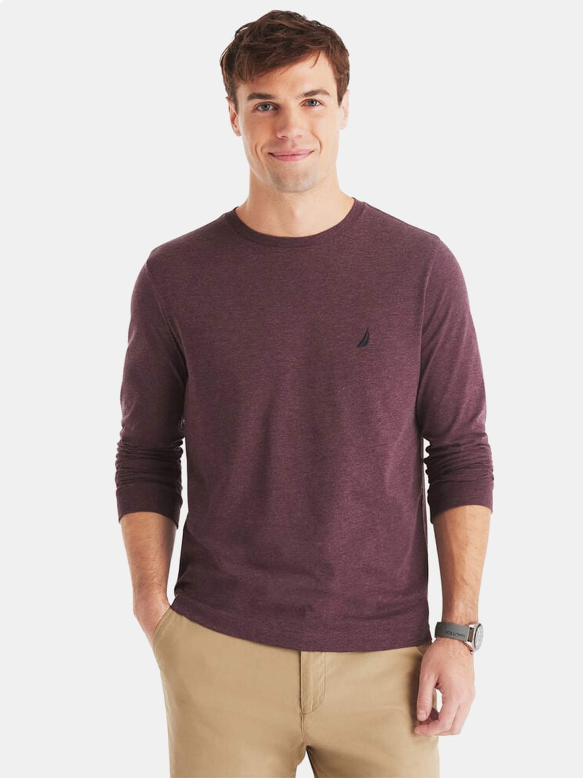 POLERA MANGA LARGA HOMBRE NAUTICA