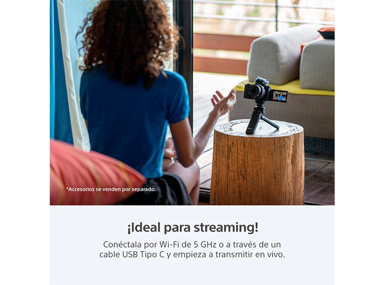 CÁMARA MIRRORLESS SONY ZV-E10 II PARA BLOGS 4K UHD 27MP + LENTE SELP16502 - 14