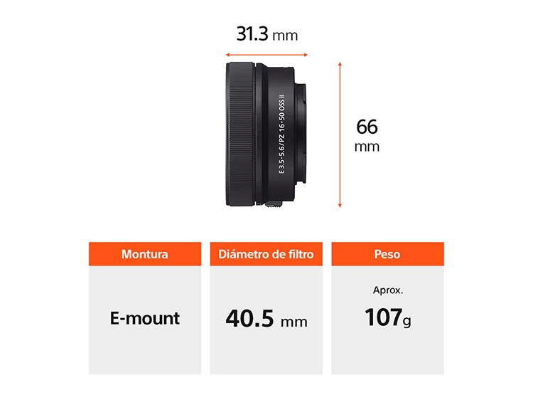 CÁMARA MIRRORLESS SONY ZV-E10 II PARA BLOGS 4K UHD 27MP + LENTE SELP16502 - 7