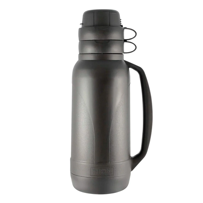 TERMO LÍQUIDO THERMOS NEW MATERO 1 LITRO NEGRO - 1