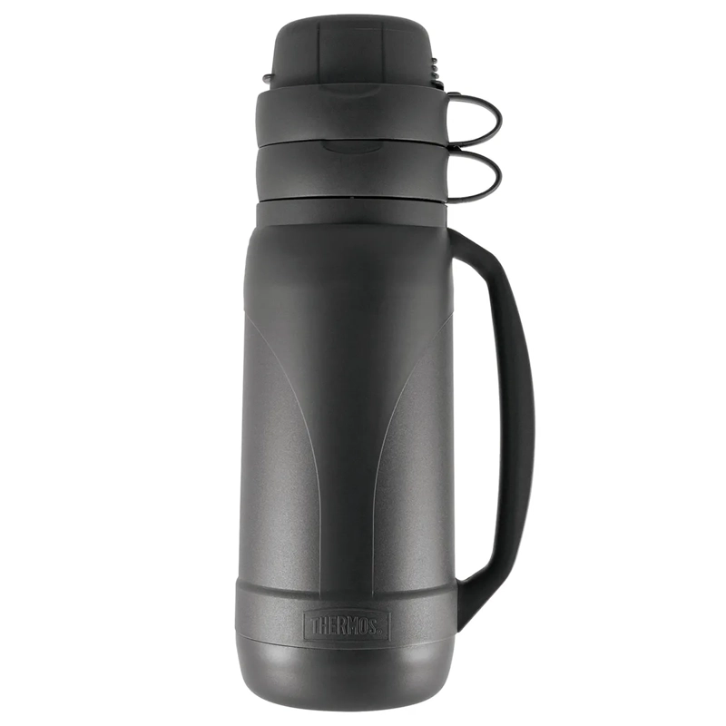 TERMO THERMOS LÍQUIDO MATERO NEGRO NEW VIDRIO 1.8 LITROS 3 - 1