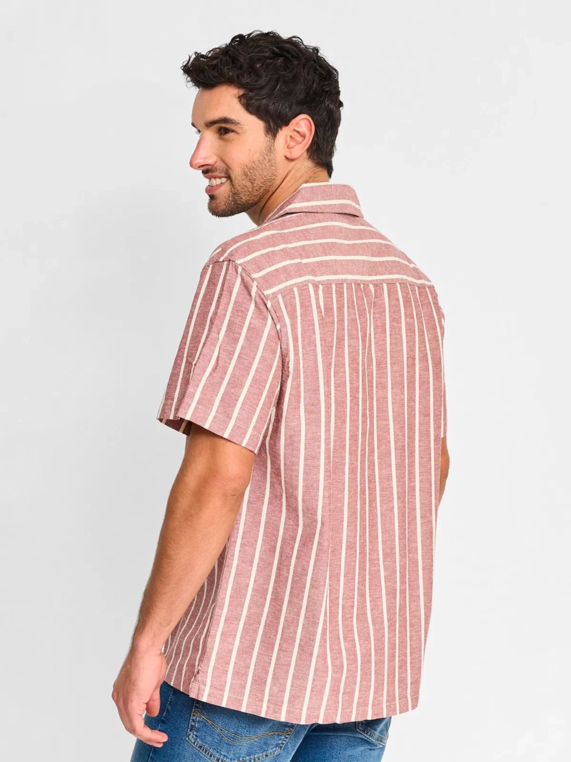 CAMISA MANGA CORTA ALGODÓN HOMBRE AEROPOSTALE DISLA - 2