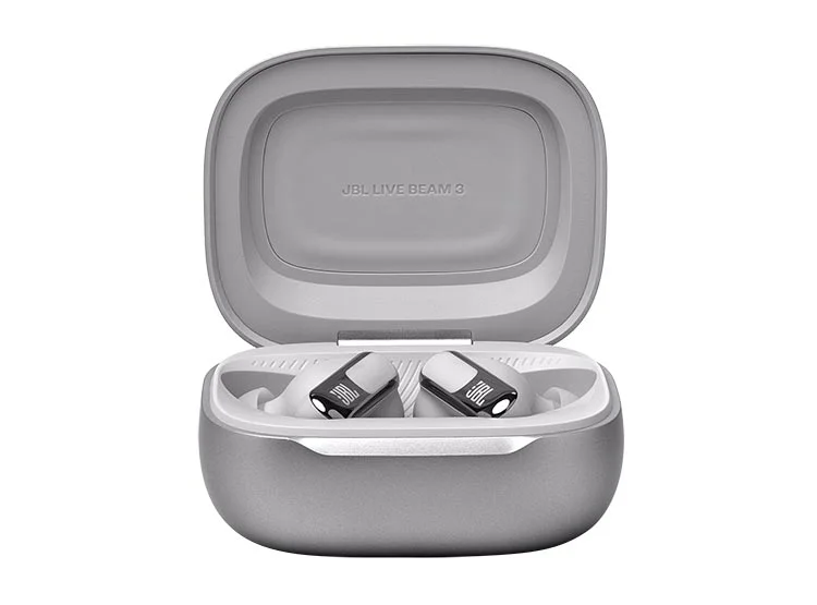 AUDÍFONOS JBL IN EAR LIVE BEAM 3 PLATA BLUETOOTH - 8