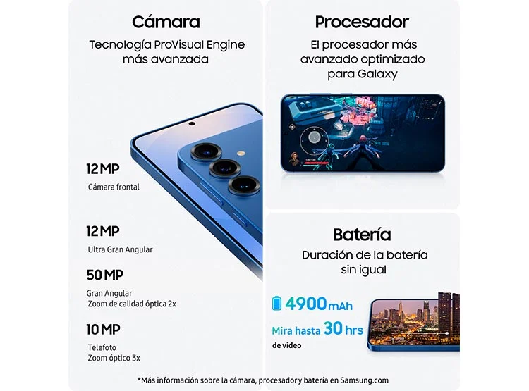 CELULAR SAMSUNG GALAXY S25+ 6.7" 512 GB 12 GB RAM 12 MP + 50 MP + 10 MP - 8