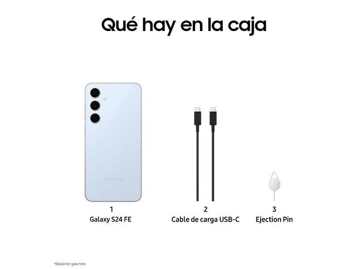 CELULAR SAMSUNG GALAXY S24 FE 256GB 8GB RAM 50MP 6.7” Gris, foto 9