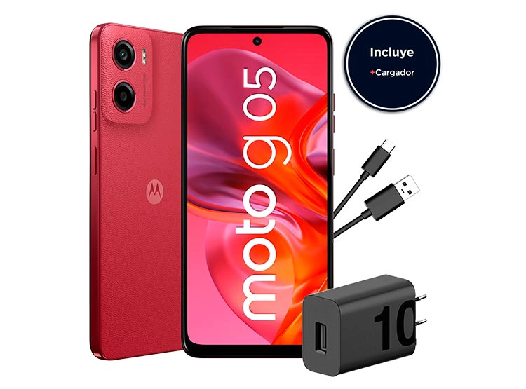 CELULAR MOTOROLA MOTO G05 6.6" 64 GB 4 GB RAM 50 MP + FLICKER MP - 4