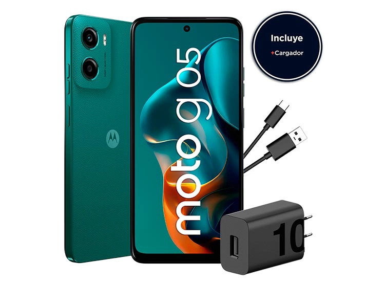 CELULAR MOTOROLA MOTO G05 6.6" 64 GB 4 GB RAM 50 MP + FLICKER MP - 4