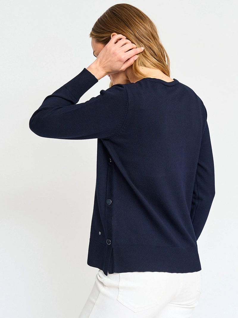 SWEATER MANGA LARGA MUJER CACHAREL CUELLO REDONDO - 2