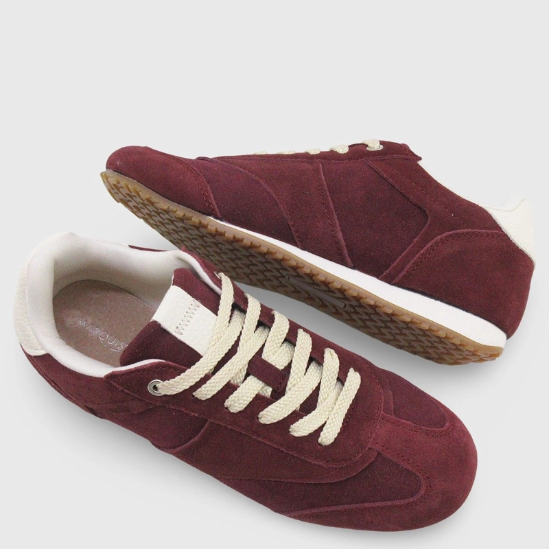 ZAPATILLAS MUJER MARQUIS CASUALES MELON CUERO - 3