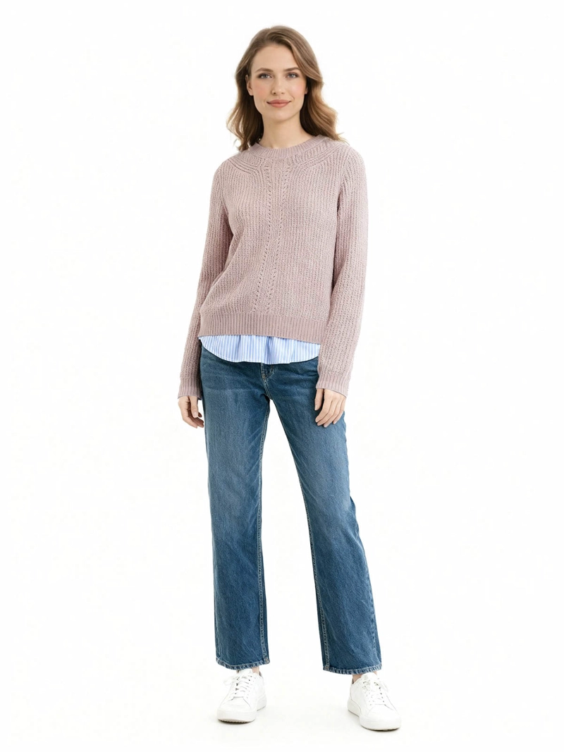 SWEATER MUJER REGATTA TWINSET CUELLO REDONDO - 4