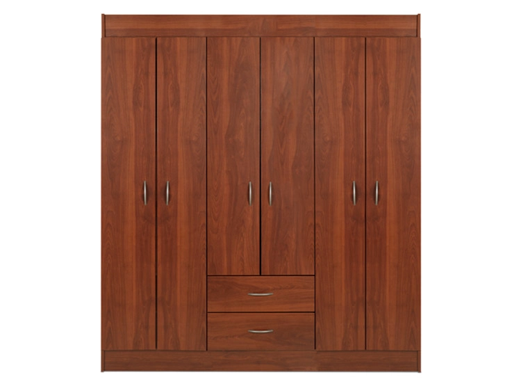 CLOSET STANFORD 6 PUERTAS 2 CAJONES CEREZO - 2