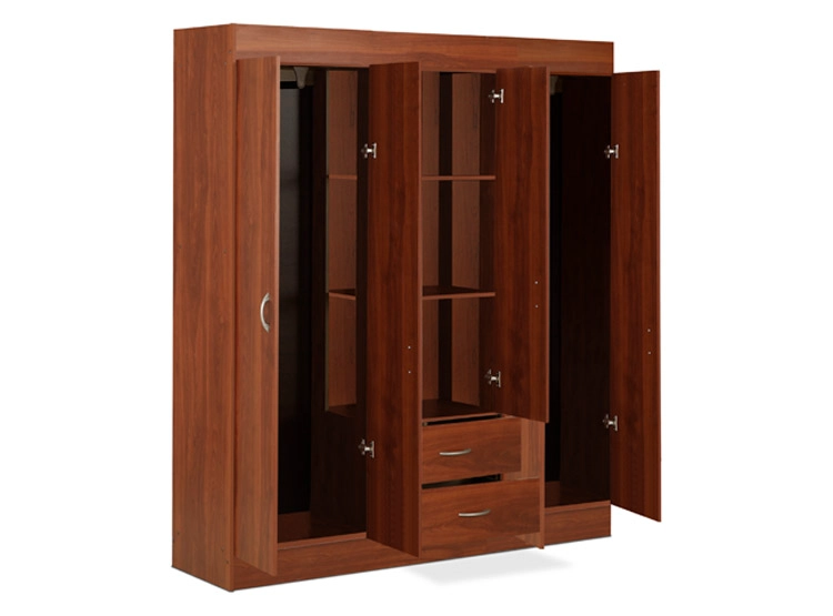 CLOSET STANFORD 6 PUERTAS 2 CAJONES CEREZO - 4