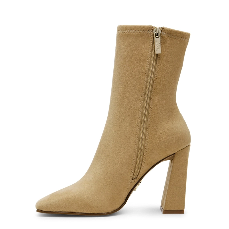 BOTINES MUJER STEVE MADDEN BEIGE FIVE-STAR - 4