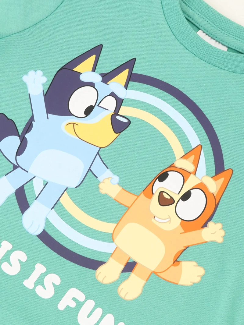 POLERA MANGA CORTA NIÑO BLUEY - 3