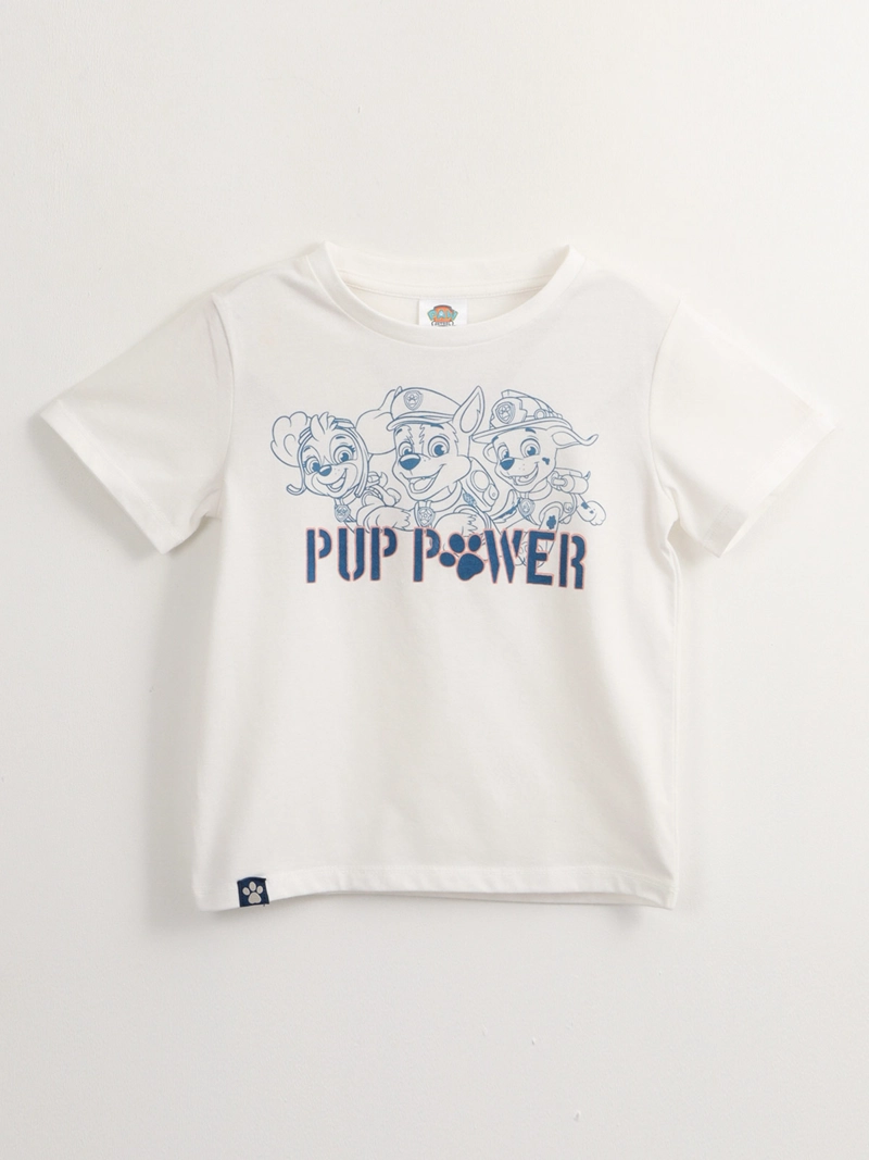POLERA MANGA CORTA NIÑO PAW PATROL  - 1