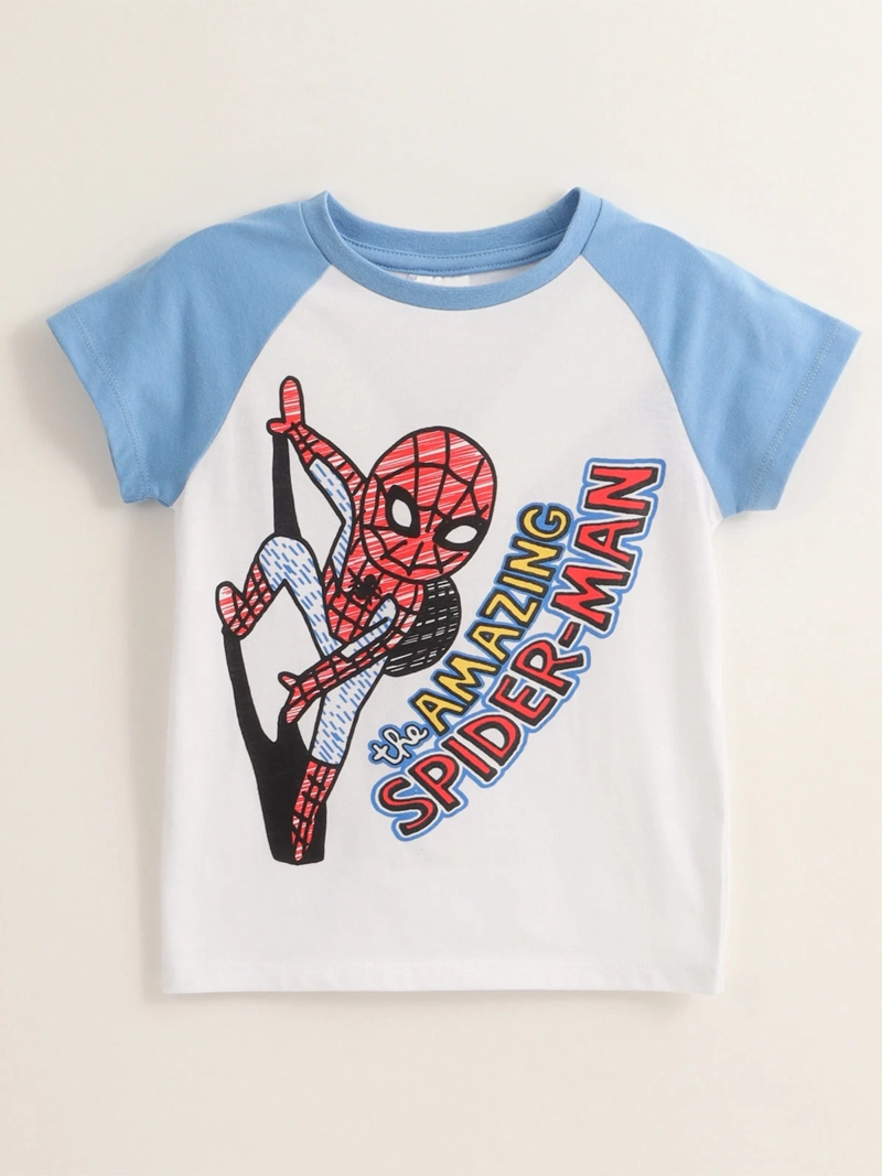 POLERA MANGA CORTA NIÑO PAW SPIDERMAN  - 1
