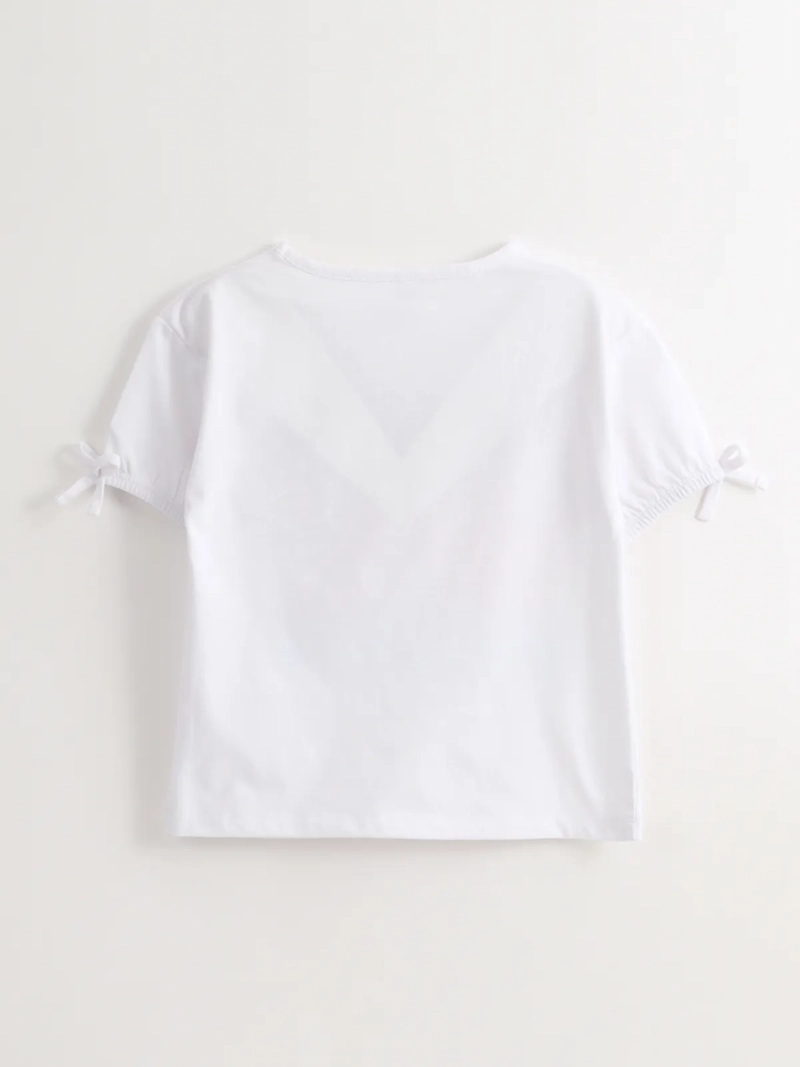 POLERA MANGA CORTA NIÑA PAW PATROL BLANCO SKYE - 2