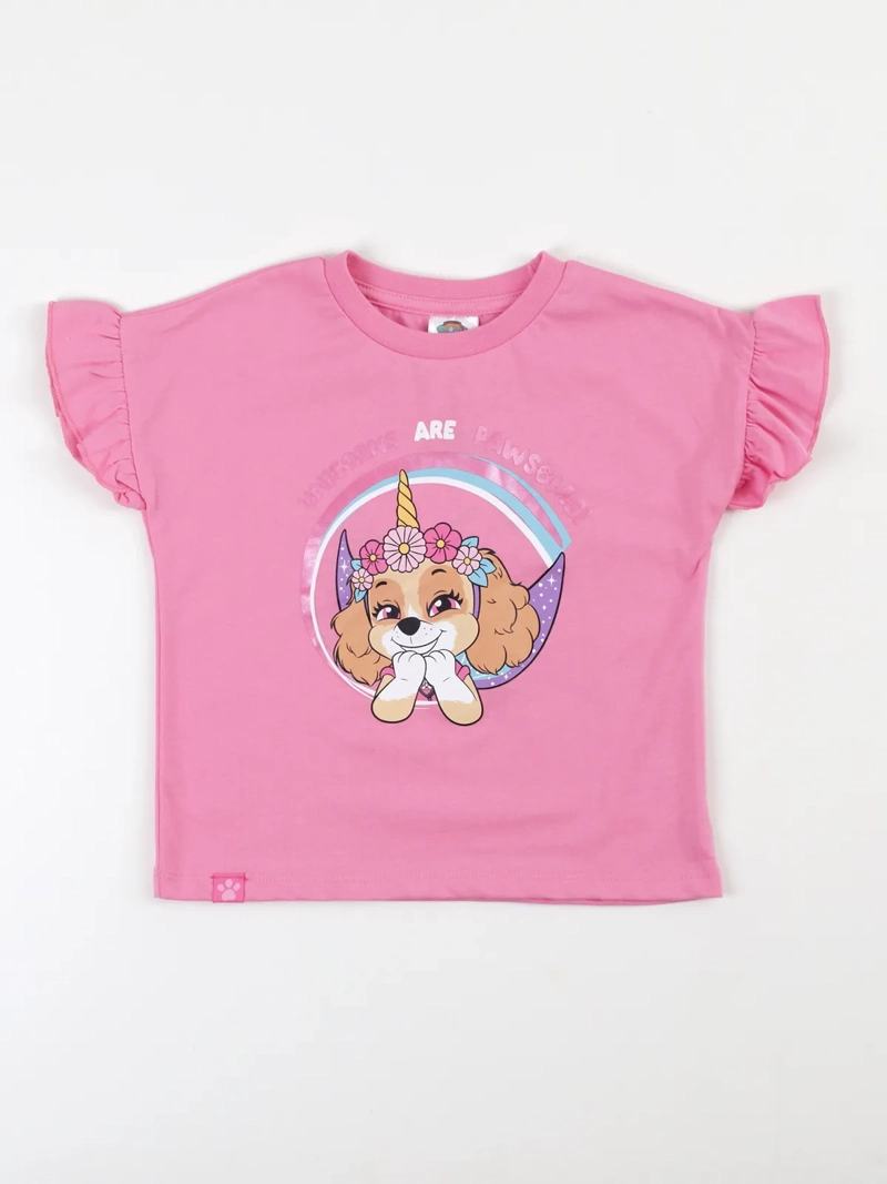 POLERA MANGA CORTA NIÑA PAW PATROL - 1