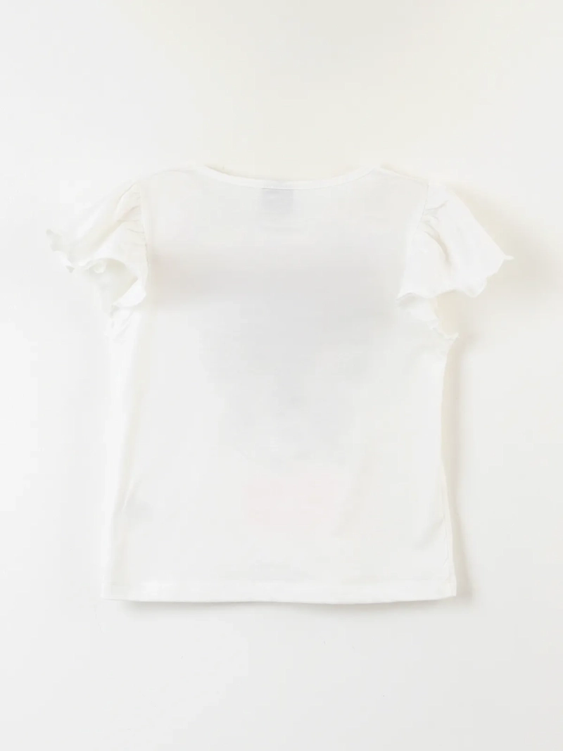 POLERA MANGA CORTA NIÑA MINNIE BLANCO MINNIE MOUSE - 2