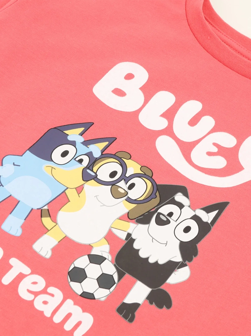 POLERA MANGA CORTA NIÑO BLUEY - 3