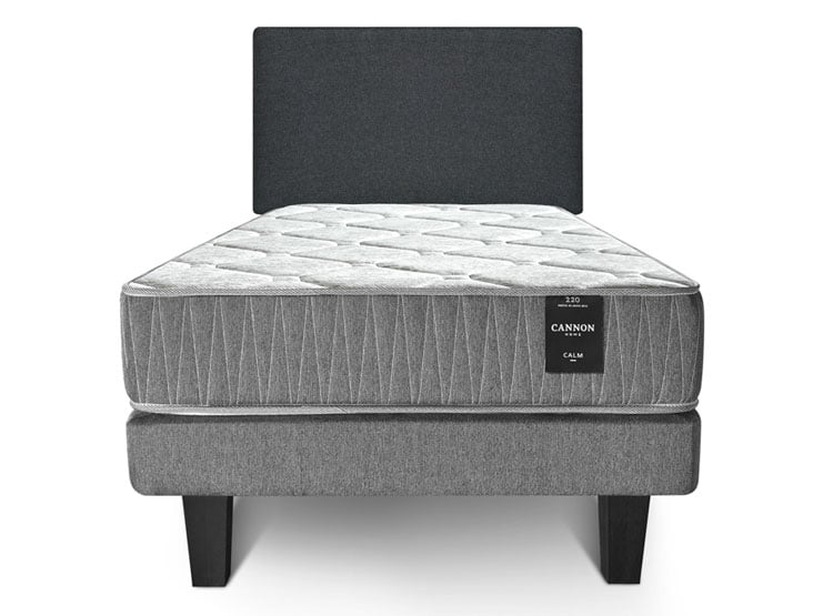 CAMA EUROPEA CANON CALM 1.5PL + RESPALDO WALL MARENGO - 1