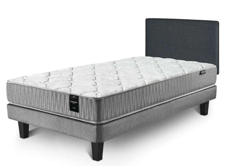 CAMA EUROPEA CANON CALM 1.5PL + RESPALDO WALL MARENGO - 2