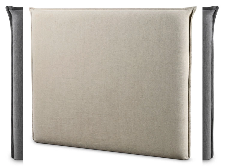 RESPALDO CANON PESTAÑA 2PL LINO BEIGE - 2