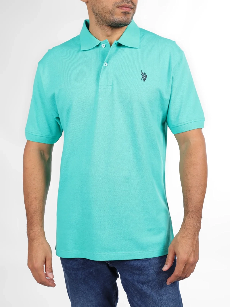 POLERA HOMBRE US POLO ASSN MANGA CORTA ESTILO CLÁSICO - 1