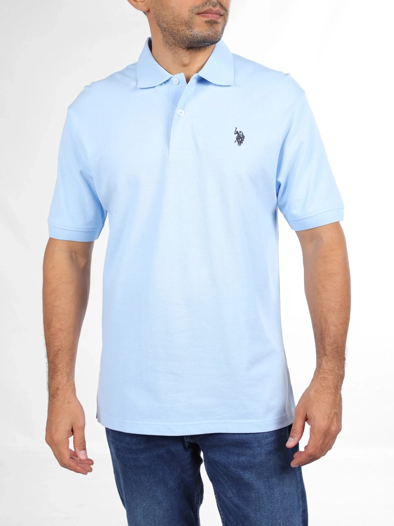 POLERA HOMBRE US POLO ASSN MANGA CORTA ESTILO CLÁSICO - 1
