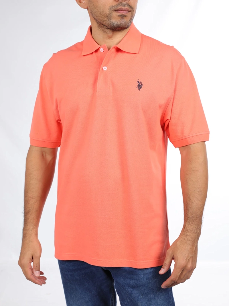 POLERA HOMBRE US POLO ASSN MANGA CORTA ESTILO CLÁSICO - 1