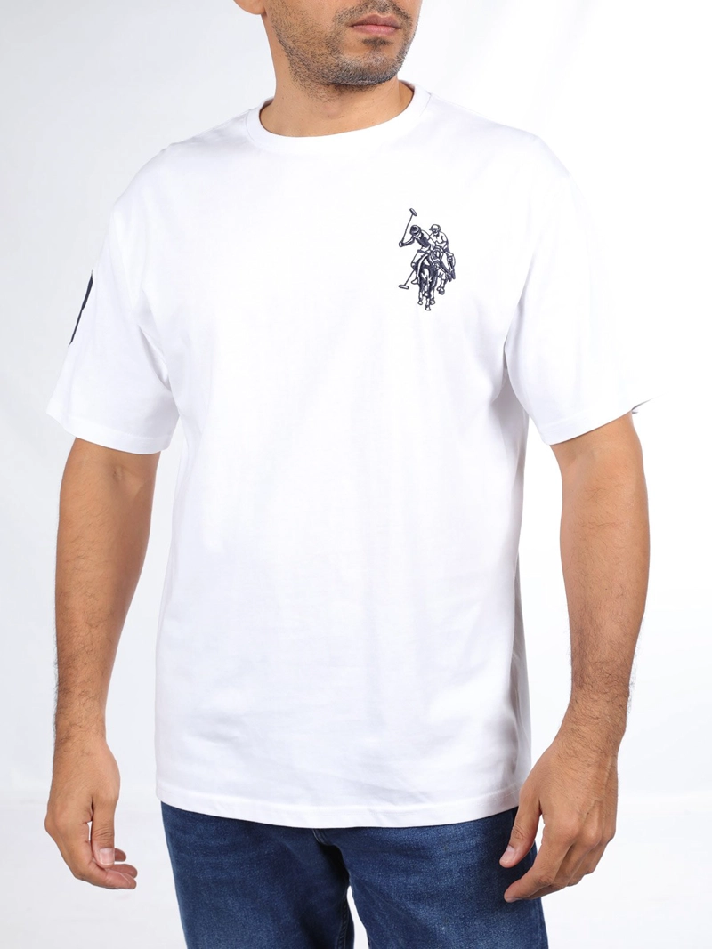 POLERA HOMBRE US POLO ASSN MANGA CORTA ESTILO CLÁSICO - 1