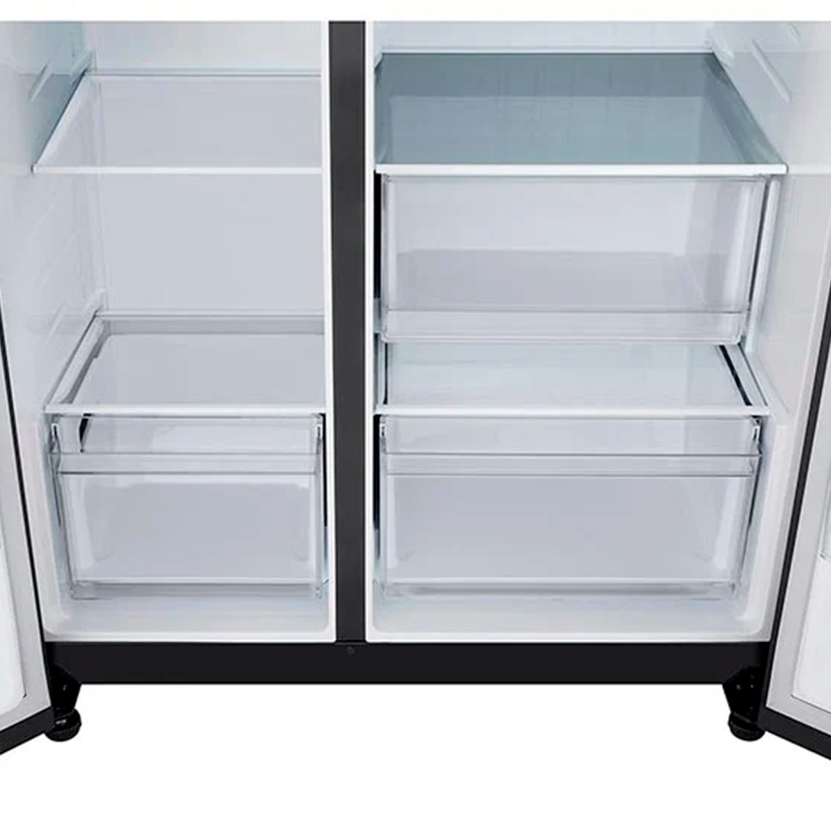 REFRIGERADOR SIDE BY SIDE LG GS66BPM 664L NO FROST GRAFITO - 10