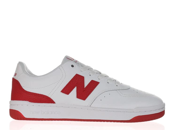 ZAPATILLAS HOMBRE NEW BALANCE URBANAS BLANCO BB 80 RDL CUERO - 1
