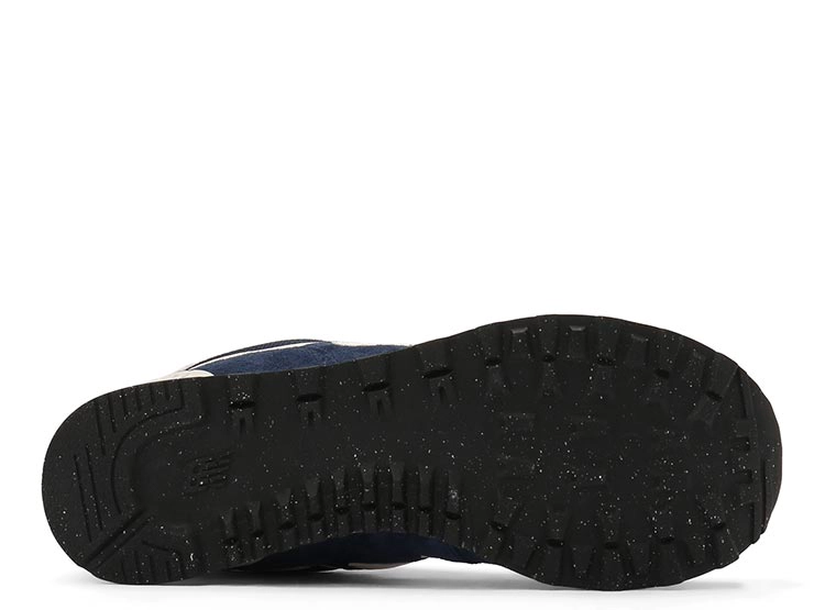 ZAPATILLAS UNISEX NEW BALANCE URBANAS AZUL U 574 VPN CUERO - 4