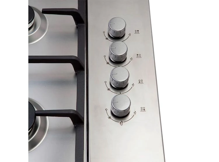 ENCIMERA A GAS FDV DESIGN 4 PLATOS GRIS - 4