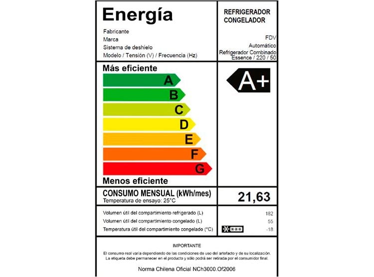 REFRIGERADOR BOTTOM FREEZER FDV 237 L NO FROST ESSENCE - 6