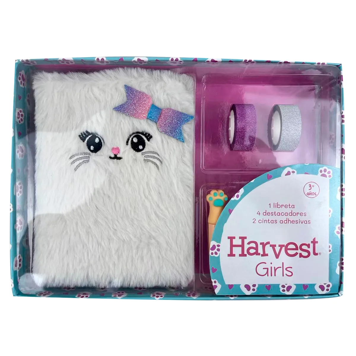 SET HVT CUADERNO GATITA C/DESTACADORES - 3
