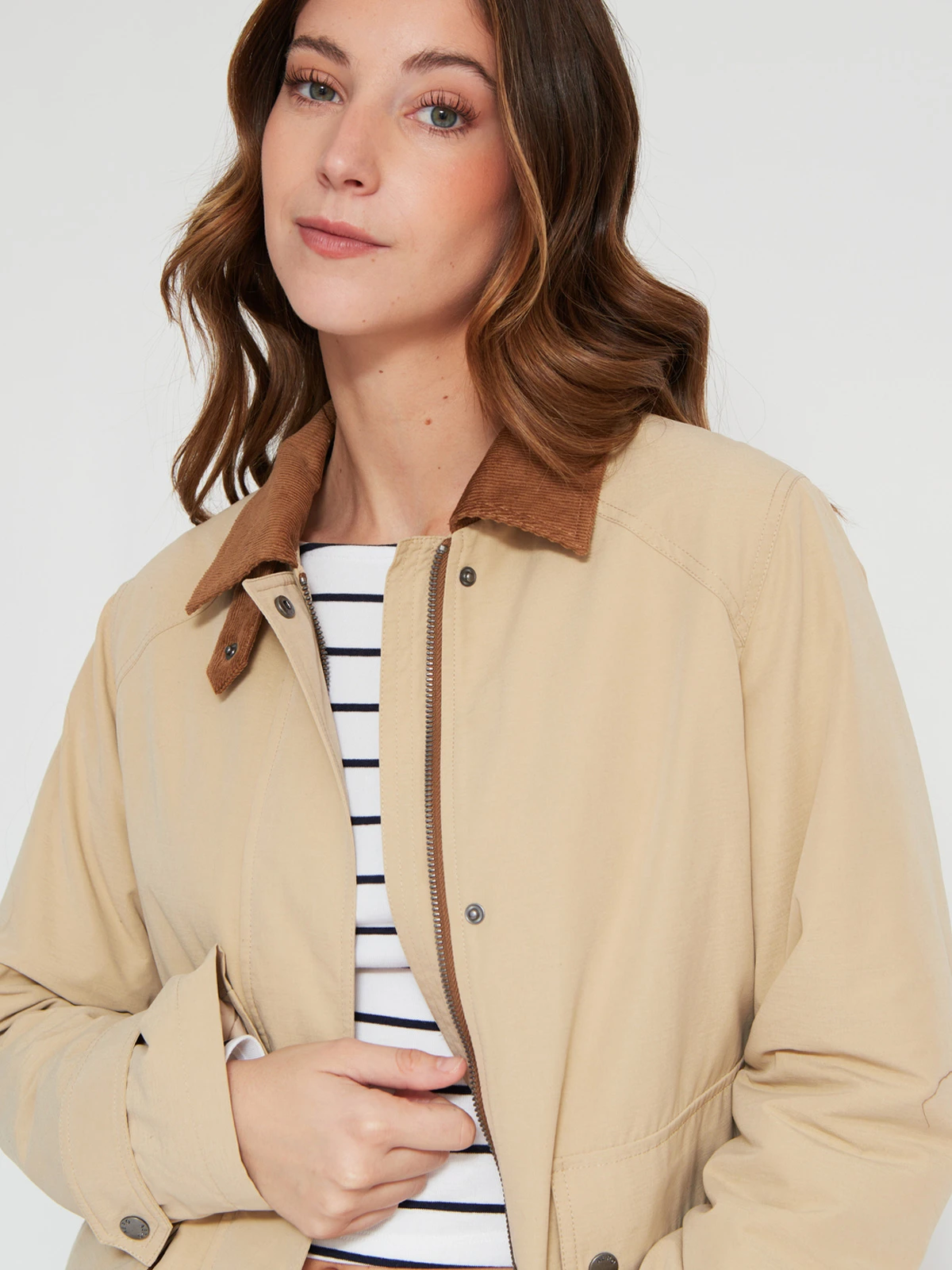 CHAQUETA ALGODÓN MUJER AEROPOSTALE CAZADORA - 3
