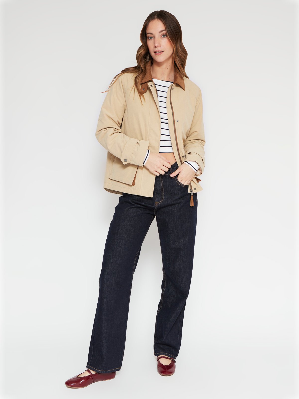 CHAQUETA ALGODÓN MUJER AEROPOSTALE CAZADORA - 4