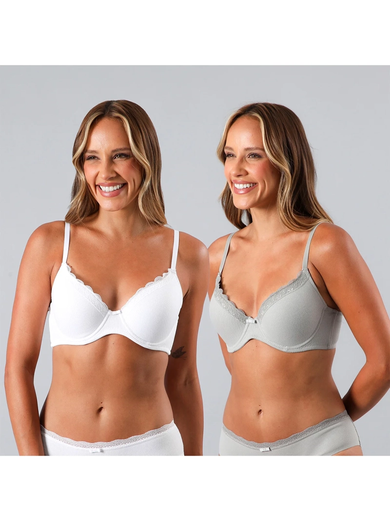 PACK 2 SOSTENES MUJER FLORES PERFECT COVER 25491 - 1