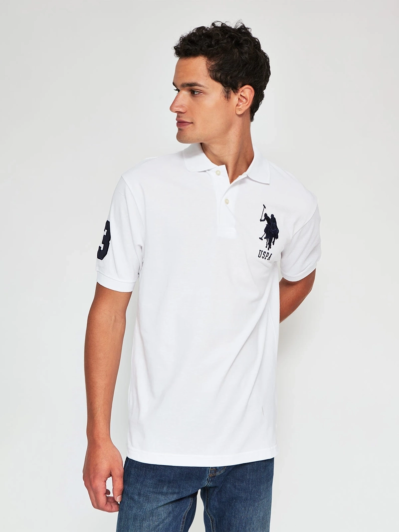 POLERA HOMBRE US POLO ASSN ALGODÓN MANGA CORTA - 1