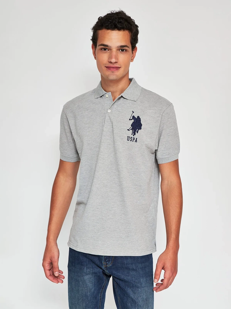 POLERA HOMBRE US POLO ASSN ALGODÓN MANGA CORTA - 1