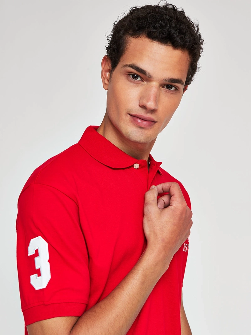 POLERA HOMBRE US POLO ASSN ALGODÓN MANGA CORTA - 3