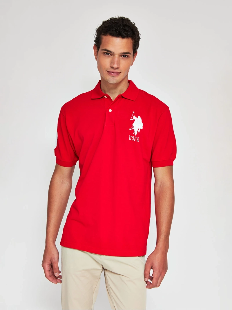 POLERA HOMBRE US POLO ASSN ALGODÓN MANGA CORTA - 1