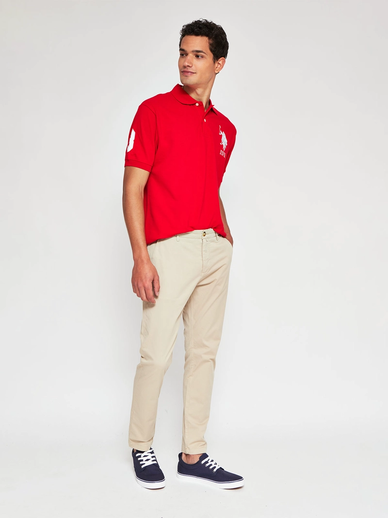 POLERA HOMBRE US POLO ASSN ALGODÓN MANGA CORTA - 4
