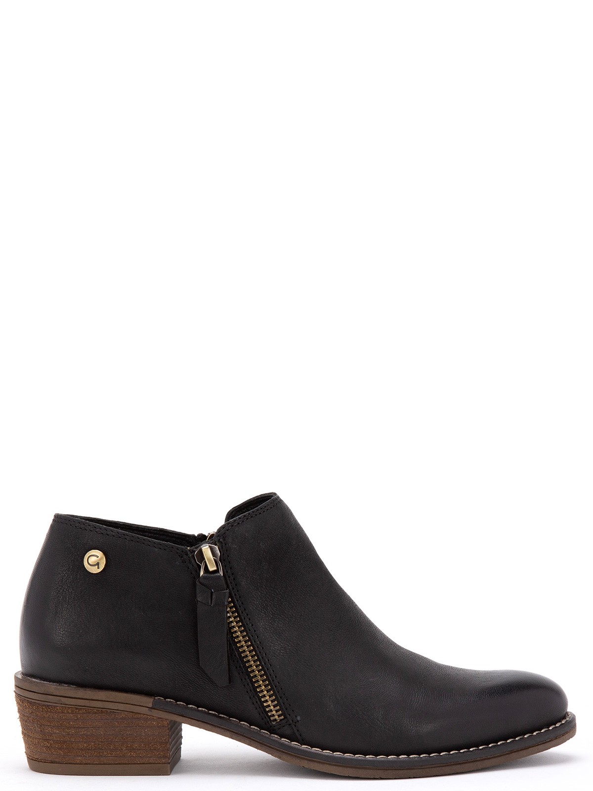 Ripley - BOTINES CUERO MUJER GACEL NEGRO GINA