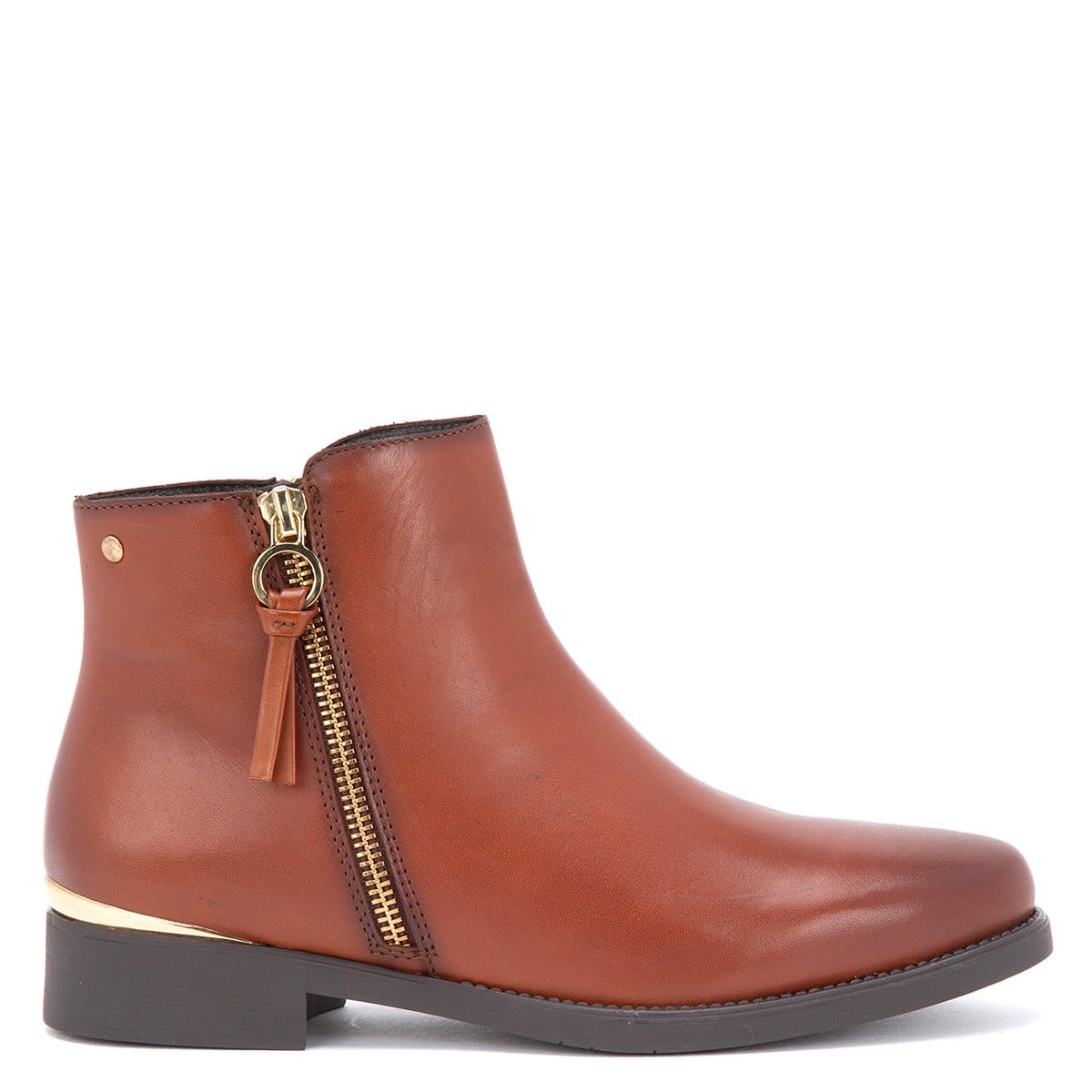 BOTINES CUERO MUJER GACEL HORTENCIA - 1